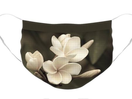 Plumeria Sepia - Face Mask Online Sale