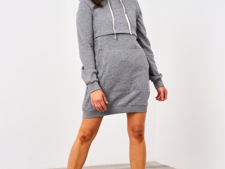 Latched Mama Hoodie Sweatshirt Nursing Dress For Sale