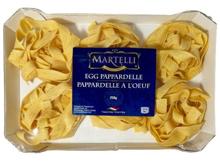 MARTELLI - EGG PAPPARDELLE PASTA 14x250 GR For Sale