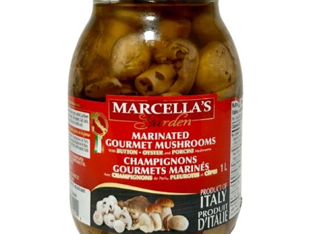 MARCELLA - MARINATED GOURMET MUSHROOMS 6x1 LT Sale