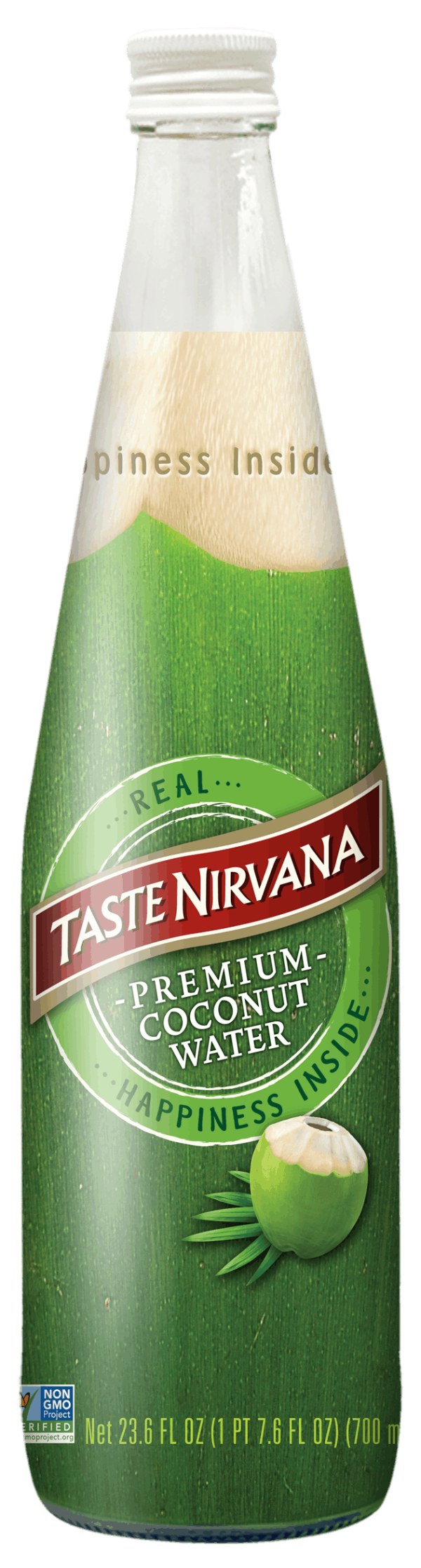 Taste Nirvana Real Coconut Water 23.6 Oz For Sale